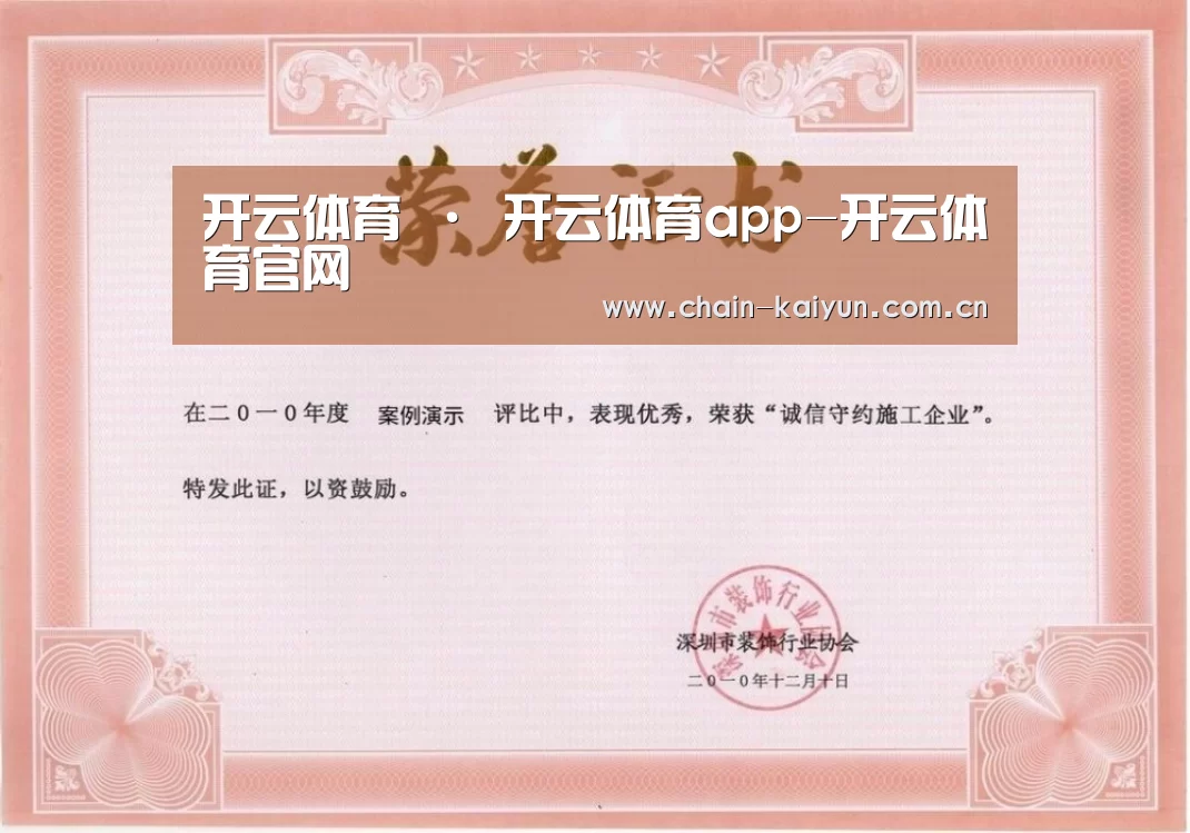 荣誉证书二
